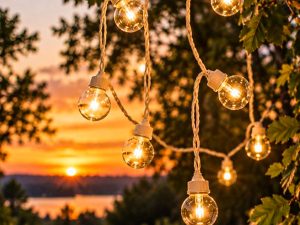 Skaidri girlianda baltu laidu nuoma